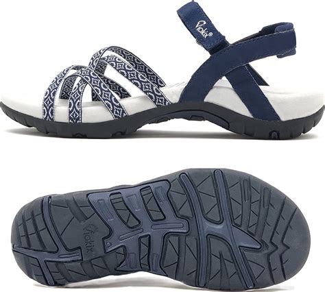 Amazon walking sandals. Orthopedic Sandals with Arch Support Flip Flops for Women Wedge Sandals Comfortable Walking Sandals Cushion Footbed Platform Sandals Dressy Summer Slip on Sandals Thong Sandals Casual (a-Black, 8.5) 3. $1398. Save 8% on 3 select item (s) $7.99 delivery Aug 17 - 29. +9. 