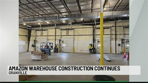 Amazon warehouse construction continues in Granville