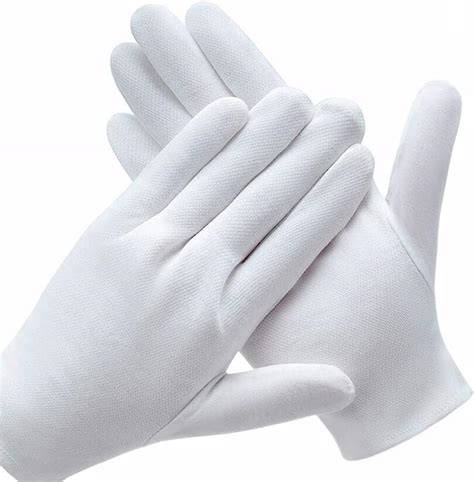Amazon white gloves. 100% Cotton Gloves, 6 Pairs White Cotton Gloves for Women Dry Hands Eczema Serving - Archival Coin Jewelry Inspection Gloves (6 Pairs) 620. 600+ bought in past month. $999 ($9.99/Count) FREE delivery Sat, Oct 7 on $35 of items shipped by Amazon. Or fastest delivery Wed, Oct 4. 