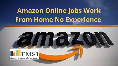 Amazon work from home no experience needed.  The only way someone has a generally positive e...