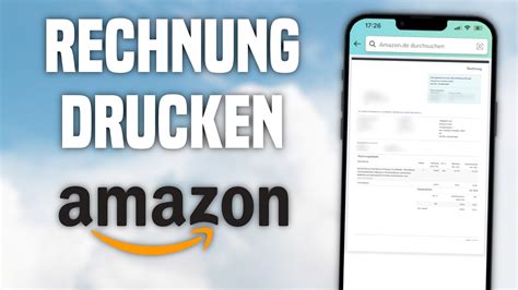 Amazon-rechnung herunterladen geht nicht