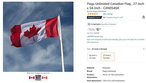 Amazon.ca: Flags