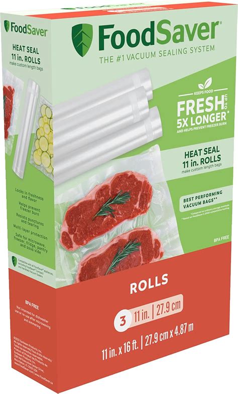 Amazon.ca: Food Saver Bags Rolls