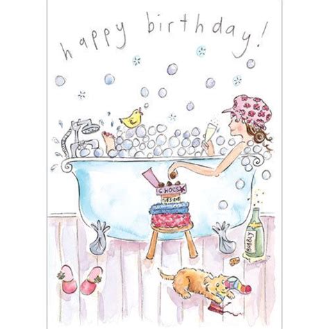 Amazon.co.uk: Bath Birthday Card