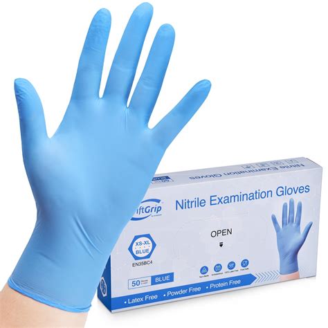 Amazon.co.uk: Blue Nitrile Gloves Small