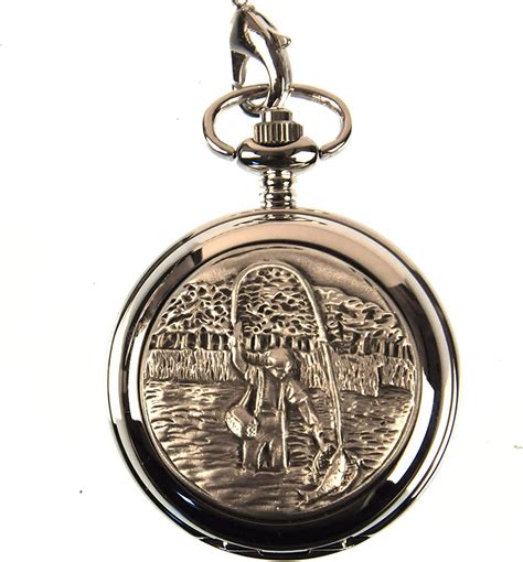 Amazon.co.uk: Fishing Pocket Watch