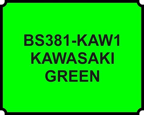 Amazon.co.uk: Kawasaki Green Paint