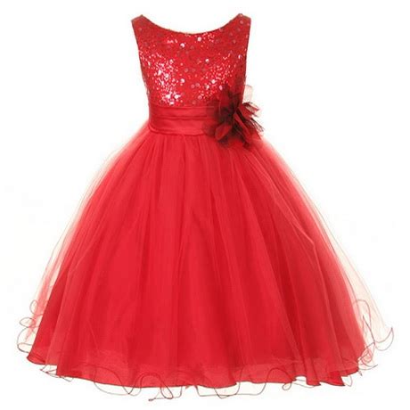 Amazon.co.uk: Kids Red Dress