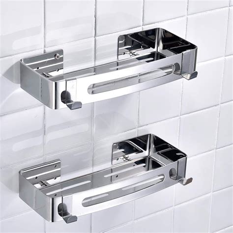 Amazon.co.uk: No Drill Shower Shelf