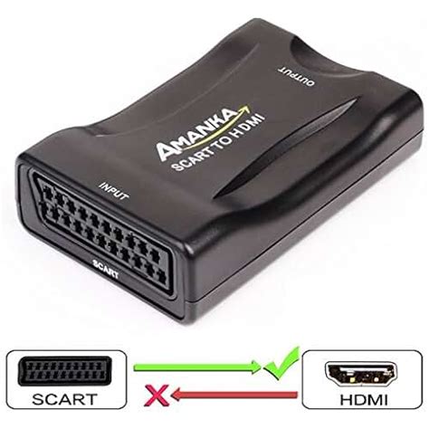 Amazon.co.uk: Scart Lead To Hdmi For Dvd To Tv