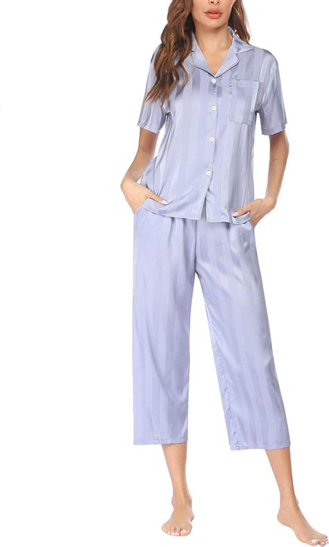 Amazon.co.uk: Short Sleeve Pyjamas For Women