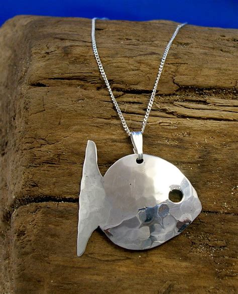 Amazon.co.uk: Sterling Silver Fish Necklace