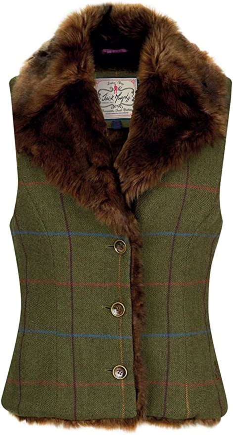 Amazon.co.uk: Tweed Gilet