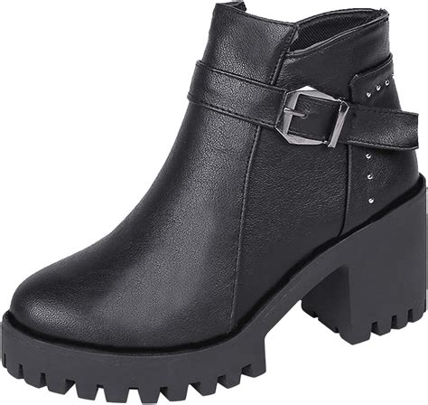 Amazon.co.uk: ankle boots high heel