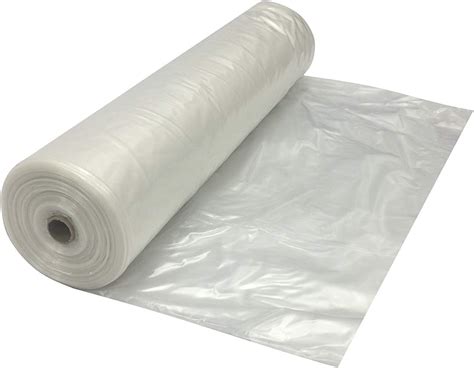 Amazon.co.uk: clear plastic sheeting roll