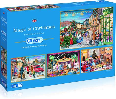 Amazon.co.uk: gibsons christmas jigsaw puzzles