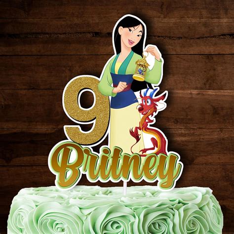 Amazon.co.uk: mulan cake topper