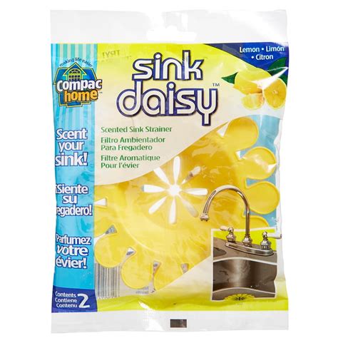 Amazon.co.uk:Customer reviews: Sink Daisy scented sink strainer 2pk, LEMON