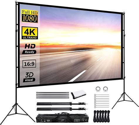 Amazon.com: 140 Projector Screen