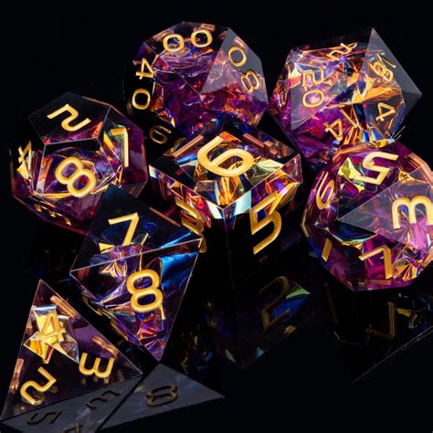 Amazon.com: ARUOHHA Sharp Edges Dice Set DND …