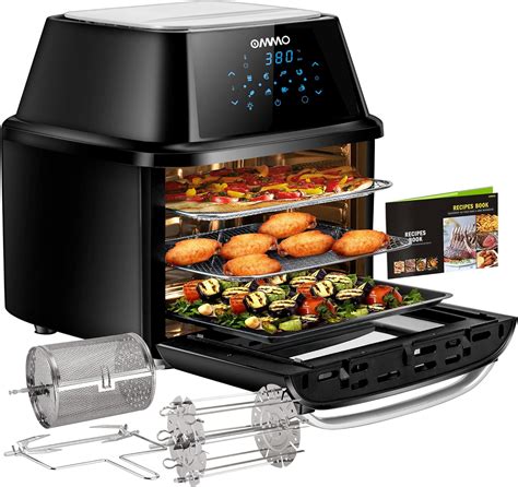 Amazon.com: Air Fryer Oven 17-Quart, OMMO 1800W Countertop