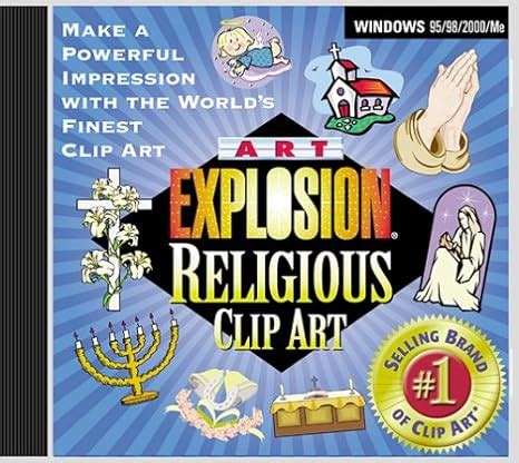 Amazon.com: Art Explosion Religious Clip Art