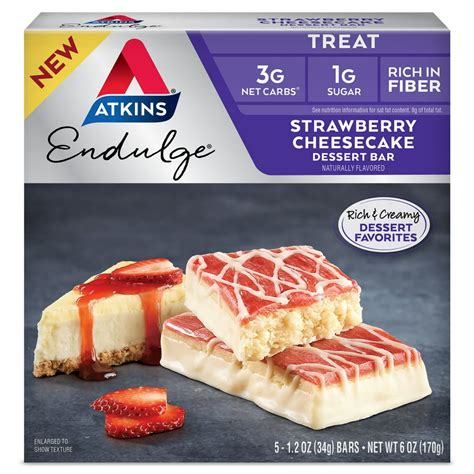 Amazon.com: Atkins Endulge Treat Strawberry Cheesecake …