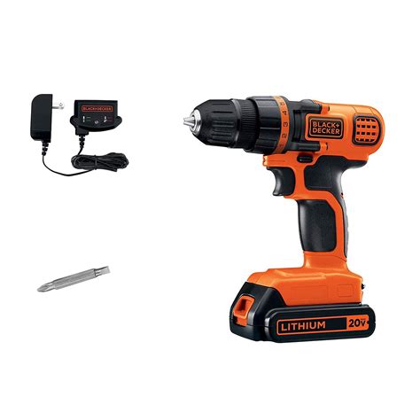 Amazon.com: BLACK+DECKER 20V MAX Cordless Drill and Driver, 3/8 Inch ...