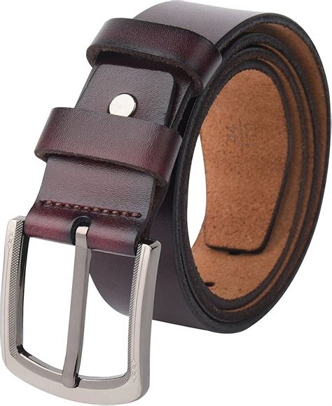 Amazon.com: Big Men Leather Belts