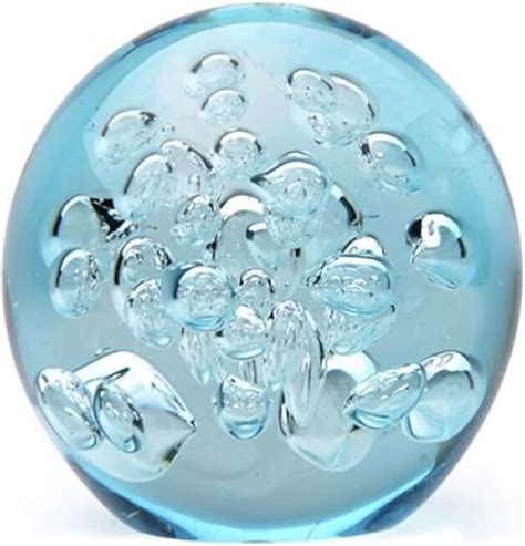 Amazon.com: Blue Glass Paperweight