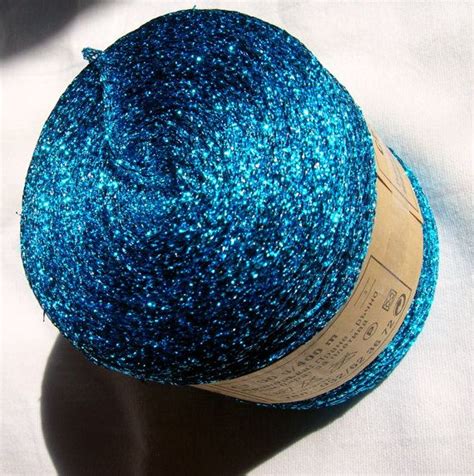 Amazon.com: Blue Glitter Yarn