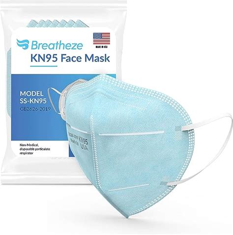 Amazon.com: Breatheze KN95 Face Masks Disposable …