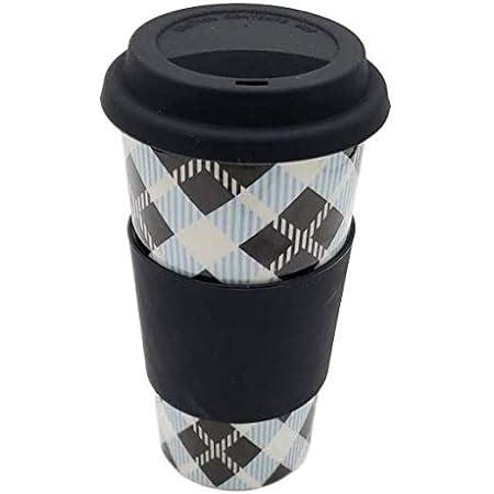 Amazon.com: Ceramic Travel Mug With Silicone Lid