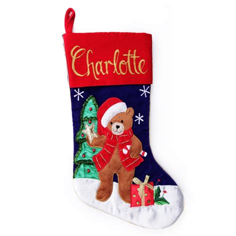 Amazon.com: Christmas Bear Stocking