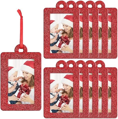 Amazon.com: Christmas Photo Frame Ornaments