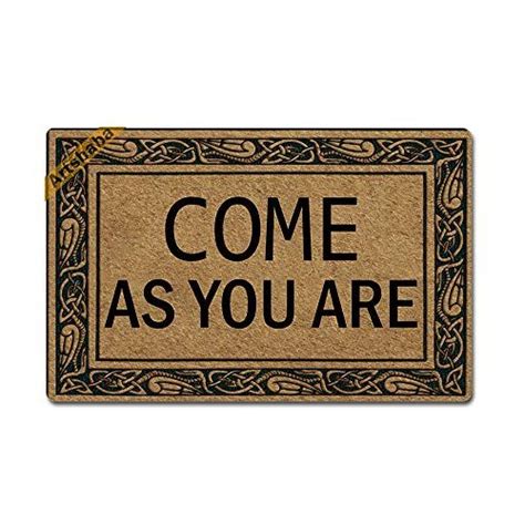 Amazon.com: Come As You Are Doormat