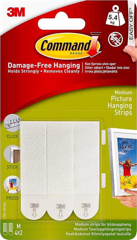 Amazon.com: Command Medium Picture Hanging Strips, 52 …