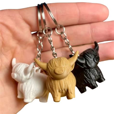 Amazon.com: Cow Keychain