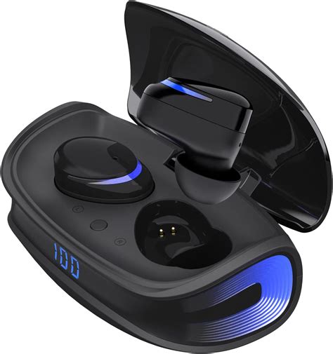 Amazon.com: Cshidworld Wireless Earbuds, Bluetooth 5.0 Earbuds ...