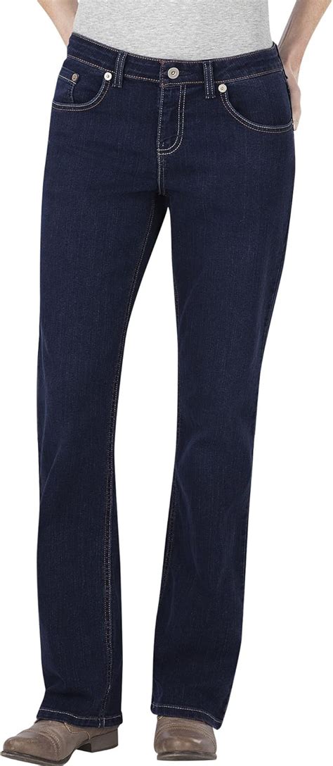 Amazon.com: Customer reviews: Dickies Women's Relaxed Boot Cut Jean ...