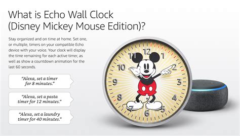 Amazon.com: Customer reviews: Echo Wall Clock - Disney …