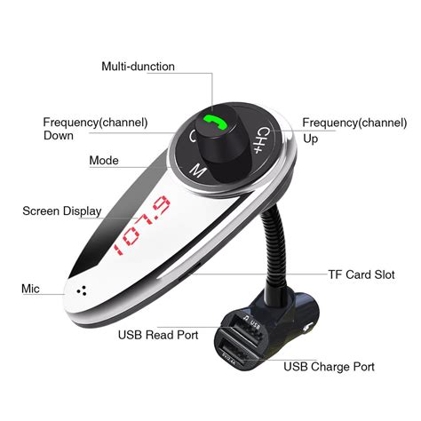 Amazon.com: Customer reviews: FM Transmitter, Otium Bluetooth …