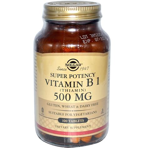 Amazon.com: Customer reviews: Solgar Vitamin B1 (Thiamin) 500 …