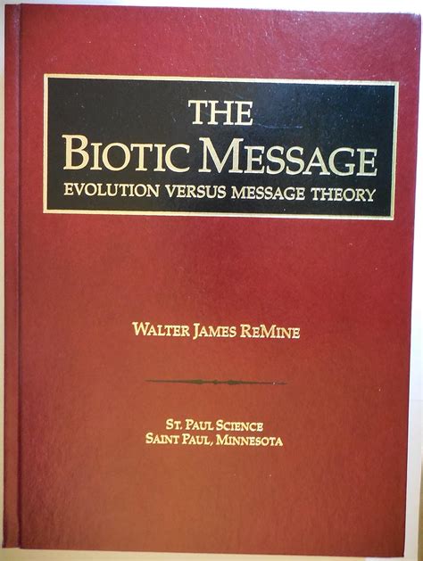 Amazon.com: Customer reviews: The Biotic Message: Evolution …