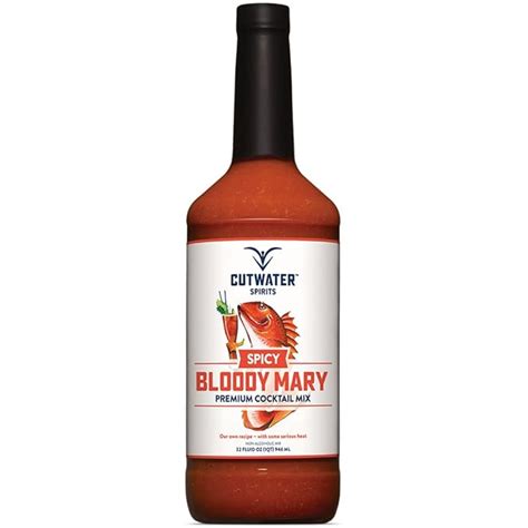 Amazon.com: Cutwater Spirits Spicy Bloody Mary Mix 32oz