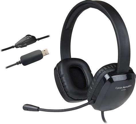 Amazon.com: Cyber Acoustics Stereo USB Headset (AC …