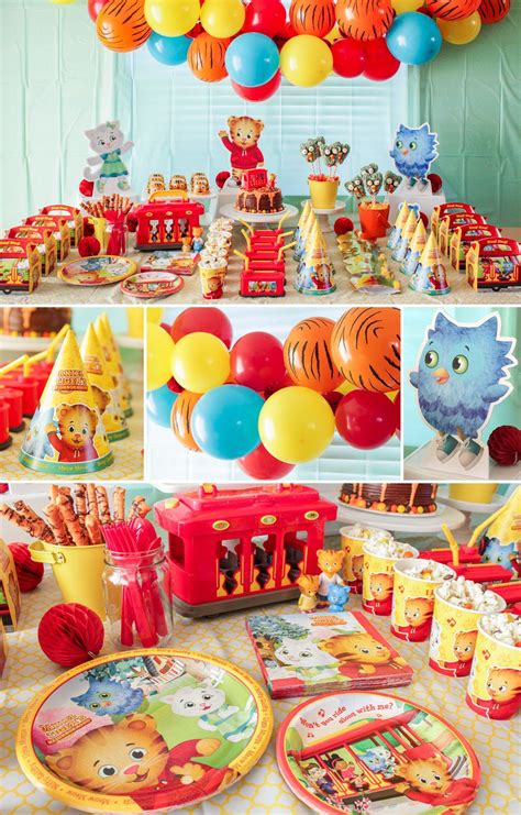 Amazon.com: Daniel The Tiger Birthday Decorations