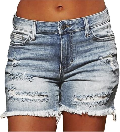 Amazon.com: Denim Stretch Shorts