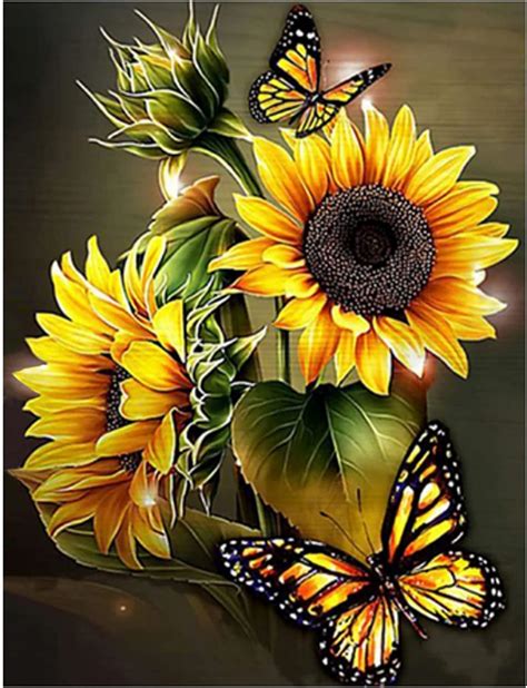 Amazon.com: Diamond Painting Kits for Adults, Sunflowers and …