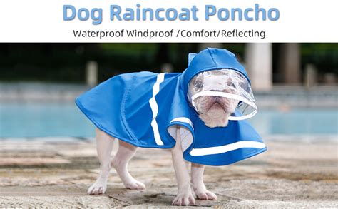 Amazon.com: Dog Raincoat Harness